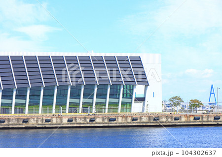 名古屋市、ポートメッセなごや新第1展示館の風景 名古屋市、ポートメッセなごや新第1展示館の風景 104302637