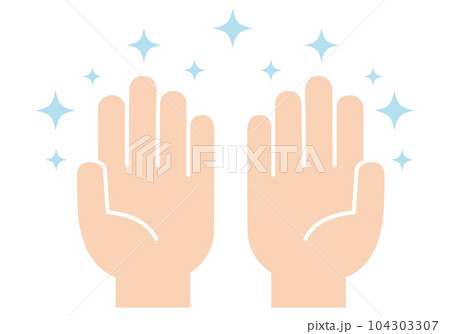 清潔な手 104303307