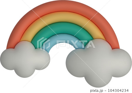 3d rainbow 104304234