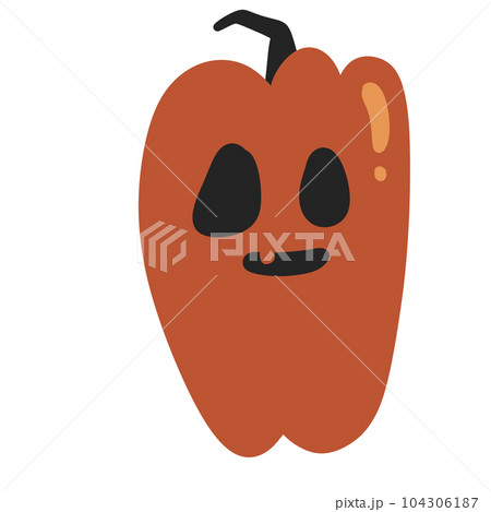 pumpkin halloween cartoon icon pumpkin halloween cartoon icon 104306187
