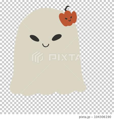 ghost pumpkin halloween cartoon icon ghost pumpkin halloween cartoon icon 104306190