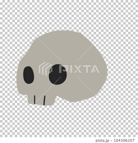 skull halloween cartoon icon skull halloween cartoon icon 104306207