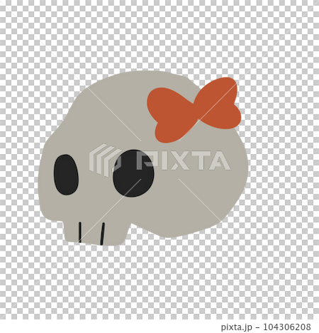 skull halloween cartoon icon skull halloween cartoon icon 104306208