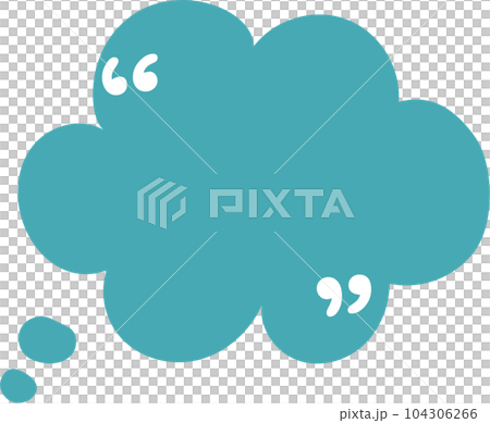 speech bubble balloon icon sticker memo keyword planner text box banner, flat png transparent element design 104306266