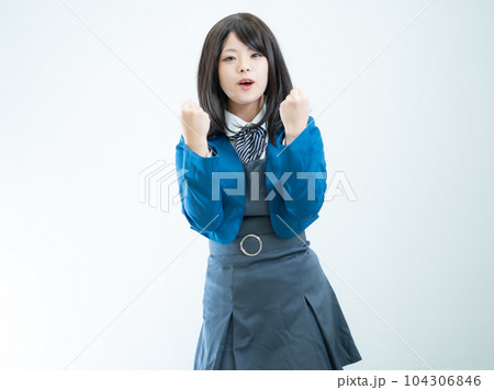 女子高生のかわいいポーズ集（ダンス） 104306846