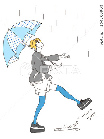 雨降り 雨降り 104306908