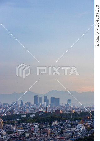 スカイワードあさひから見える夕景【愛知県】 104307150