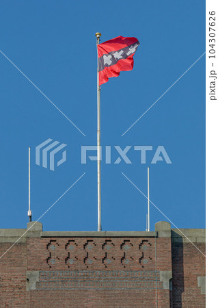 Flag of Amsterdam 104307626