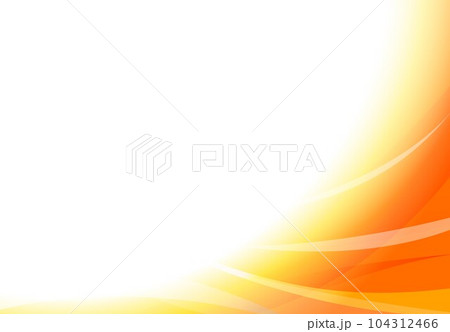 オレンジイメージ曲線 オレンジイメージ曲線 104312466