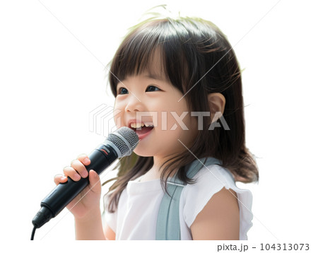 歌う少女 104313073
