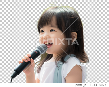 歌う少女 104313073