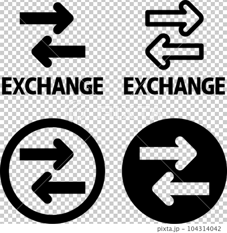 交換圖標 交換圖標 104314042