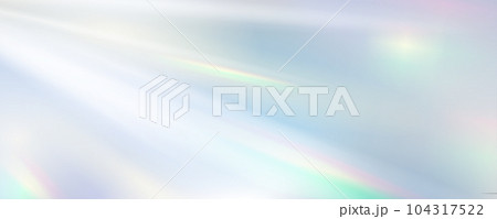 左側から光が入るキラキラプリズムライト背景 104317522