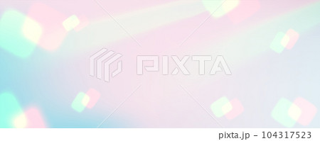 アイドルのステージの照明のようなポップなキラキラプリズムライトの背景 104317523