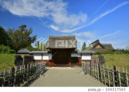 史跡 足利学校の裏門 史跡 足利学校の裏門 104317565