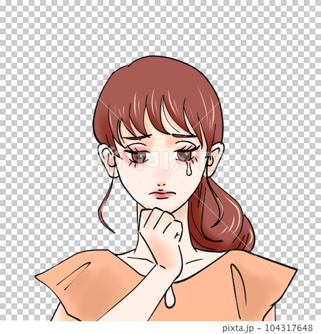 Woman crying Woman crying 104317648