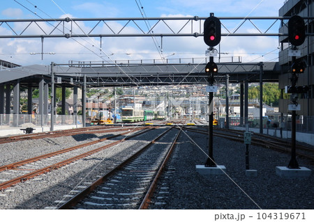 広電宮島口駅の広島方面 広電宮島口駅の広島方面 104319671
