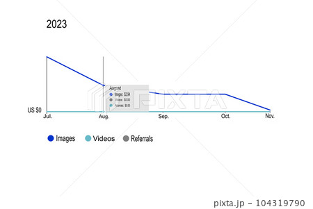 Illustration volume curves abstract design template, 104319790