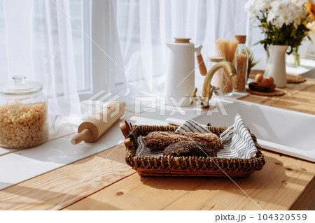 Simple modern scandinavian style kitchen Simple modern scandinavian style kitchen 104320559