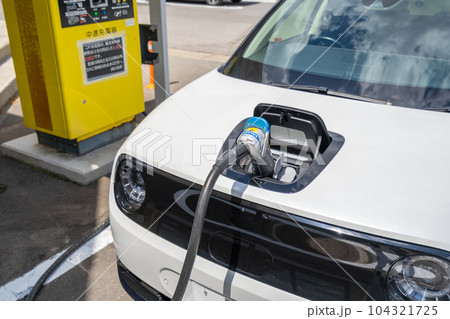 電気自動車　EV充電スポット　急速充電設備　EV QUICK CHARGER 104321725