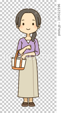 Housewife whole body icon 1 Housewife whole body icon 1 104322596