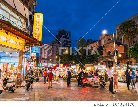 台湾 寧夏夜市 ※一部ソフトフォーカス 台湾 寧夏夜市 ※一部ソフトフォーカス 104324170