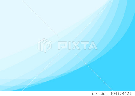 水色系の抽象的背景 重なる上昇曲線 水色系の抽象的背景 重なる上昇曲線 104324429