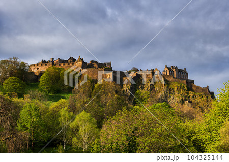 Edinburgh Castle In Scotland 104325144