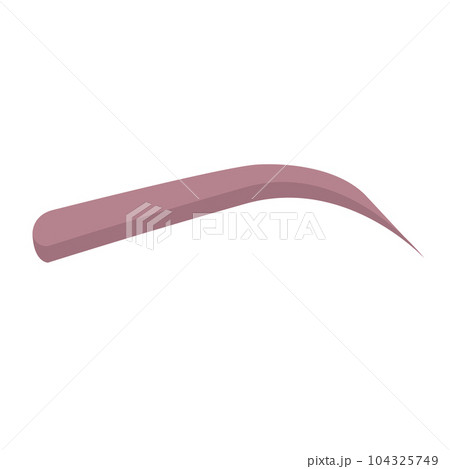 Eyebrow shape threading and waxing care icon Eyebrow shape threading and waxing care icon 104325749