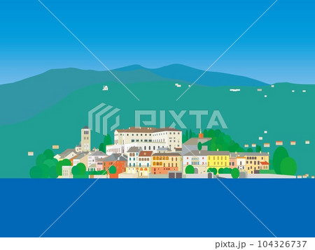 オルタ・サン・ジュリオ orta san giulio ピエモンテ piemonte イタリア オルタ・サン・ジュリオ orta san giulio ピエモンテ piemonte イタリア 104326737