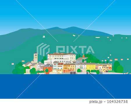 オルタ・サン・ジュリオ　orta　san　giulio　ピエモンテ　piemonte　イタリア 104326738