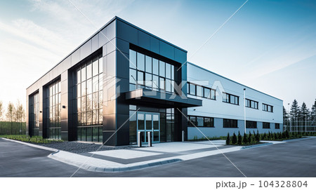 commercial facility, modern R an D building commercial facility, modern R an D building 104328804