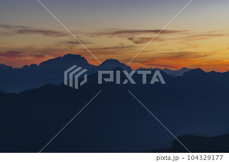 Giau Pass (Passo Giau), Dolomites Alps, South Tyrol, Italy 104329177