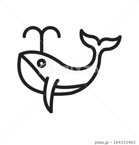 Whale Icon Image. Whale Icon Image. 104331463