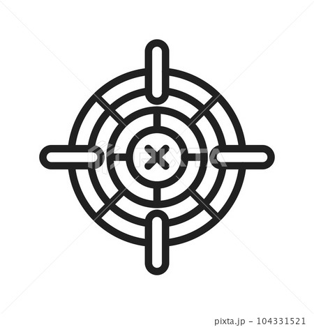Target Icon Image. 104331521