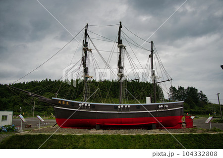 北海道の道南にある木古内の咸臨丸の終焉の地 北海道の道南にある木古内の咸臨丸の終焉の地 104332808