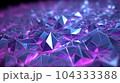 【背景素材】クリスタルが敷き詰められた地面 104333388
