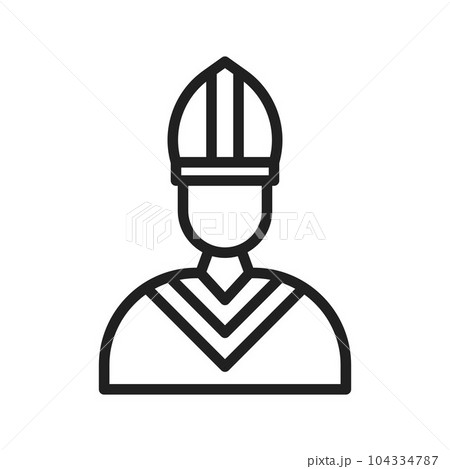 Pope Icon Image. 104334787