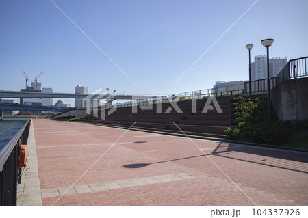 豊洲ぐるり公園　周辺の風景 104337926