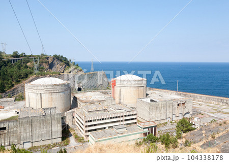 Lemoniz unfinished nuclear power plant, Spain Lemoniz unfinished nuclear power plant, Spain 104338178