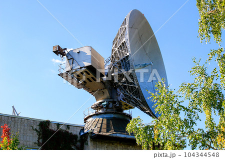 A large satellite dish antenna for meteorological research A large satellite dish antenna for meteorological research 104344548