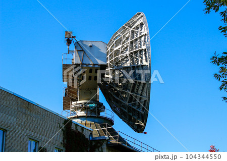 A large satellite dish antenna for meteorological research A large satellite dish antenna for meteorological research 104344550