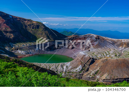 【山岳素材】蔵王のお釜【宮城県】 【山岳素材】蔵王のお釜【宮城県】 104346700