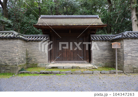 熱田神宮、開かずの門「清雪門」 104347263