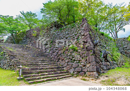 淡路 洲本城　～本丸大石段～ 104348068