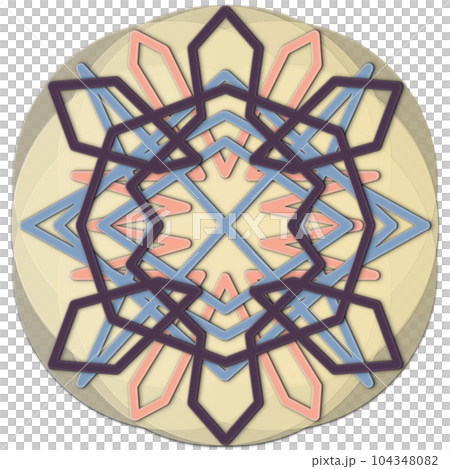 Three-dimensional geometric pattern Turtle Three-dimensional geometric pattern Turtle 104348082