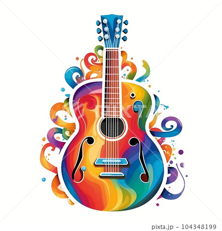 『classical guitar』蜜蝋画　イラスト　インテリア　絵画　ギター 71SkOA0kWNL._UF894,1000_QL80_.jpg