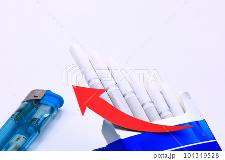 タバコ税・増税のイメージ 104349528