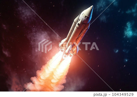 ロケットの打ち上げ,Generative AI AI画像 ロケットの打ち上げ,Generative AI AI画像 104349529