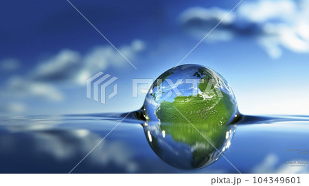 AI art illustration of the earth 地球のイラスト AI art illustration of the earth 地球のイラスト 104349601